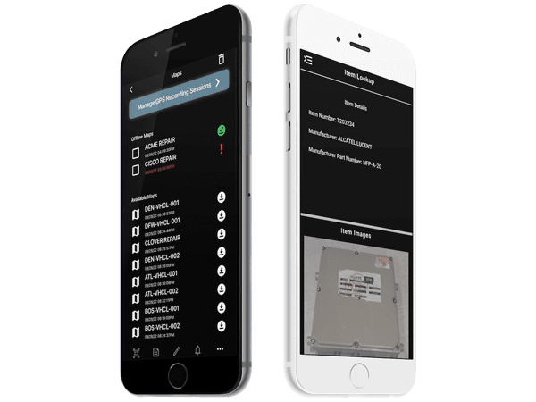 Sitehound+ mobile app for veterinary inventory management