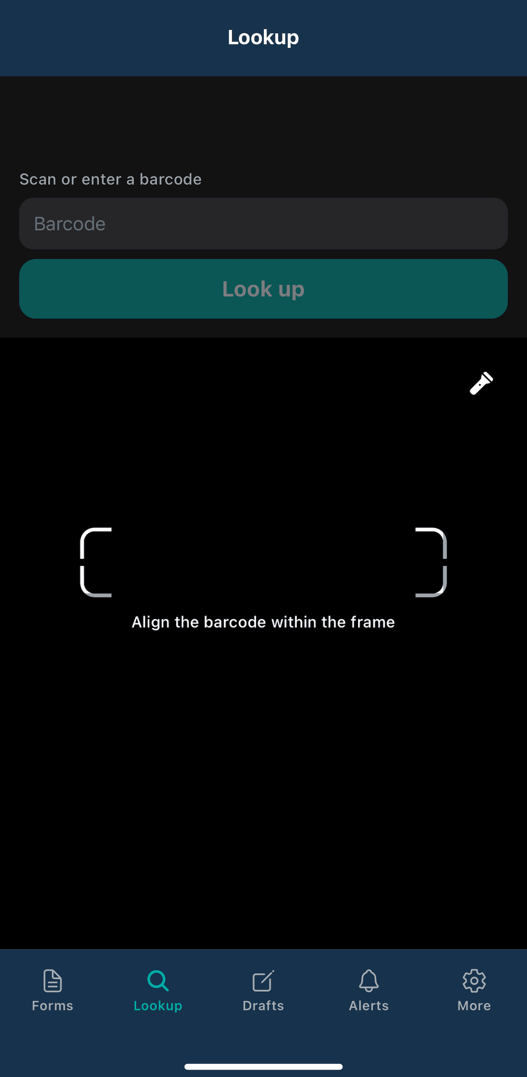 SitehoundVet app barcode lookup scanner